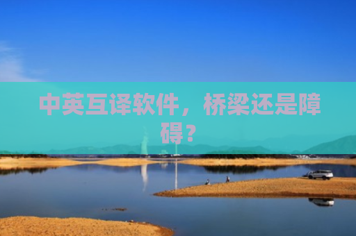 中英互译软件，桥梁还是障碍？